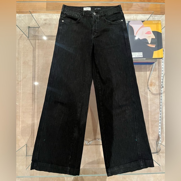 Pilcro The Gwen Trouser Jean in Black Size 27 - Picture 3 of 7